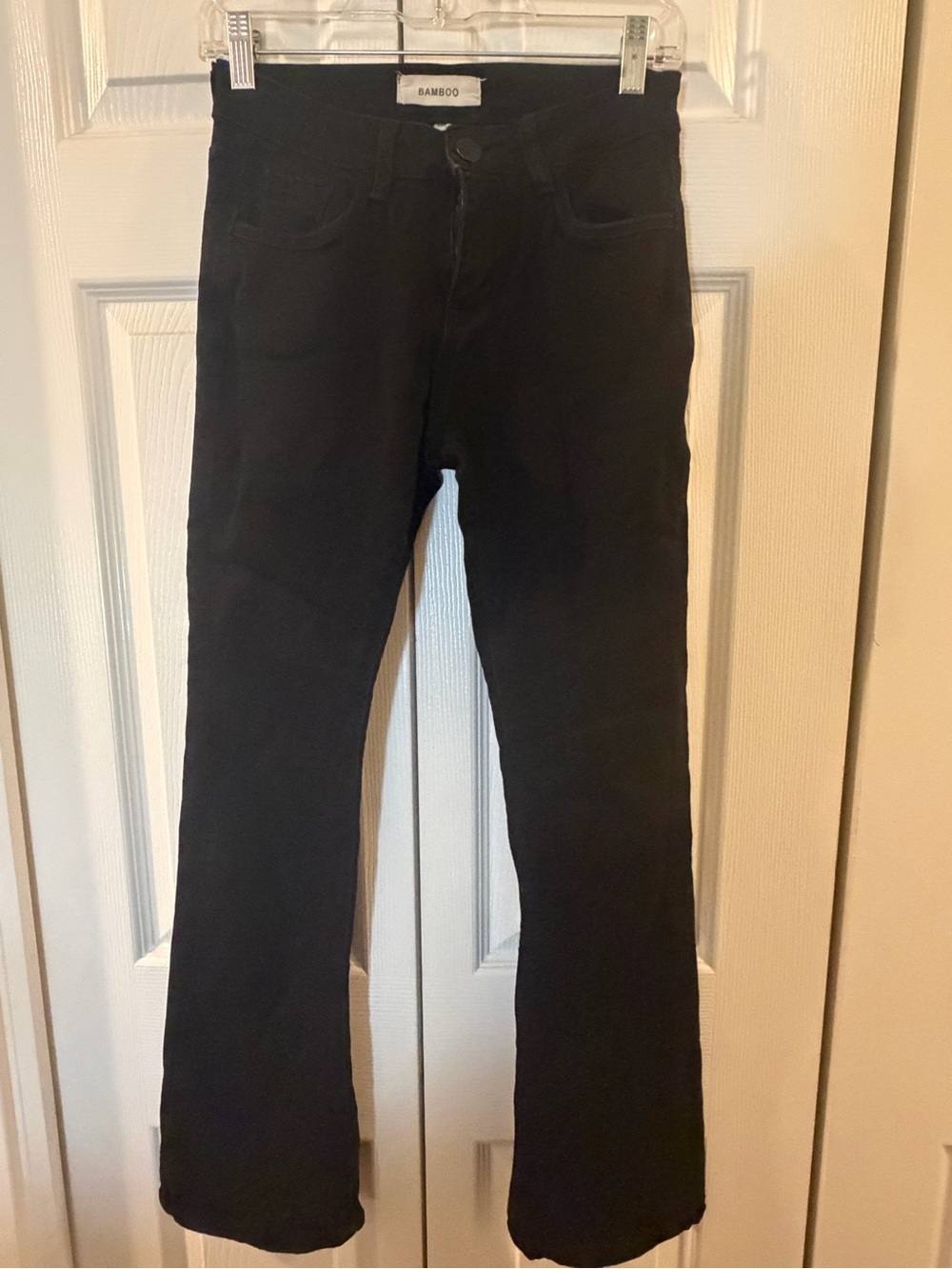 BAMBOO Black High-Rise Jeans